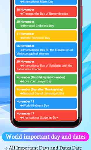 World Important Days & Dates 4