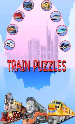 Train Games - Free Educational Jigsaw Puzzles for Kids and Preschool Toddler Learning Railway Vehicle Engine Transport and Love Locomotive Labs Power 1
