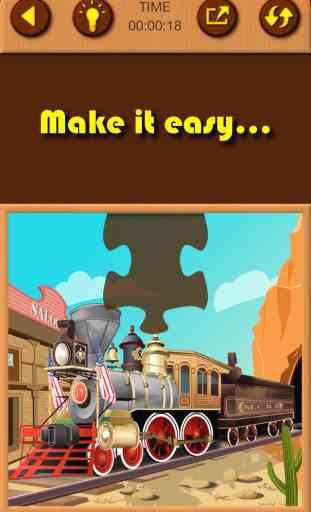Train Games - Free Educational Jigsaw Puzzles for Kids and Preschool Toddler Learning Railway Vehicle Engine Transport and Love Locomotive Labs Power 4