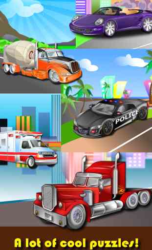Truck Games: Free Jigsaw Puzzles for Kids and Preschool Toddler who Love Cars 2