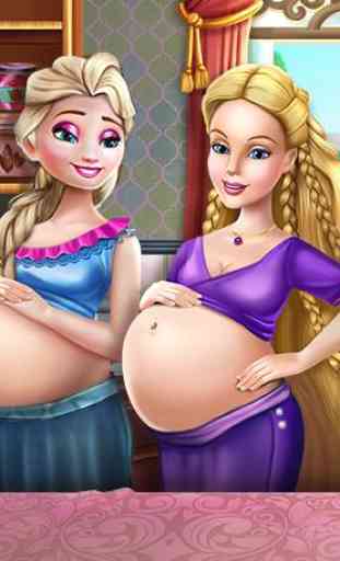 Elsa & Ellie Pregnant BFFs 1