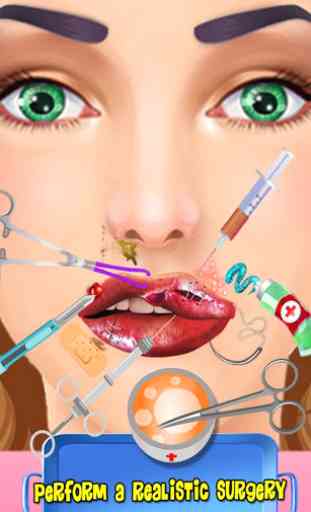 Lips Surgery Simulator Doctor 3