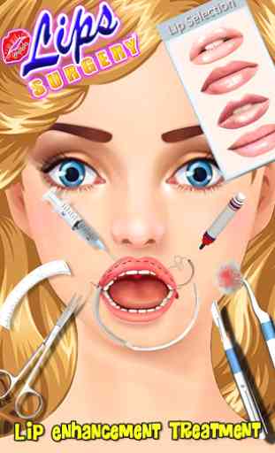 Lips Surgery Simulator Doctor 4