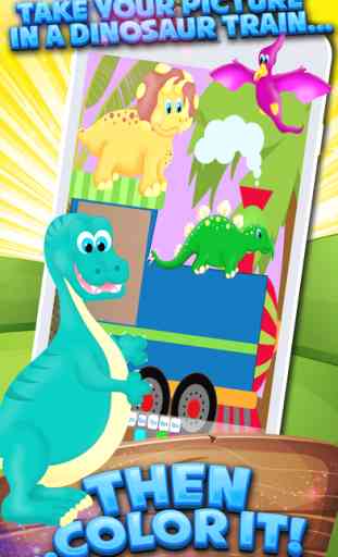 Train Games For Kids! Dinosaur, Zoo Toddler Trains 2