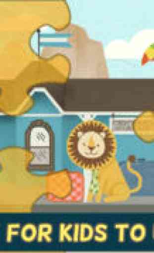 Train Games for Kids: Zoo Railroad Car Puzzles 2