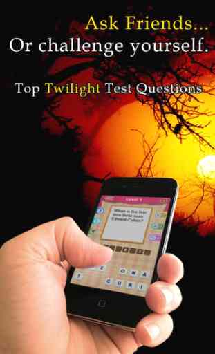 Trivia for Twilight Fan -  Vampire, Werewolf and Love Quiz 3
