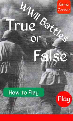 True or False - World War II Battles 1