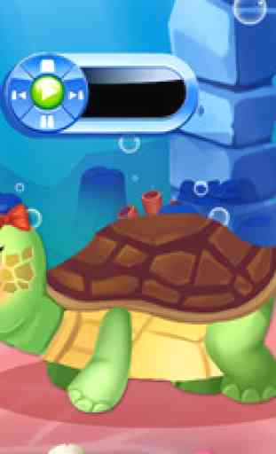 Turtle Mommy's New Baby Born! Under The Sea 4