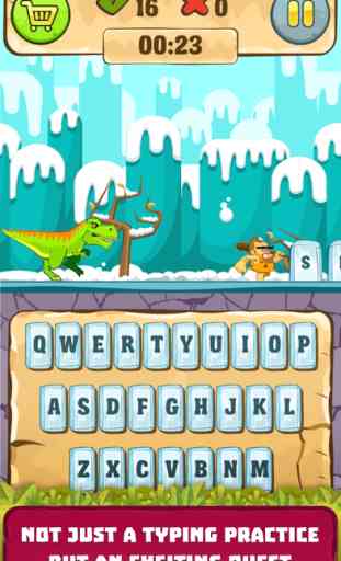 Typing Practice - Dino Hunting 2