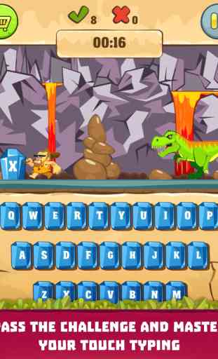 Typing Practice - Dino Hunting 4