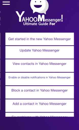 Ultimate Guide For Yahoo Messenger 3