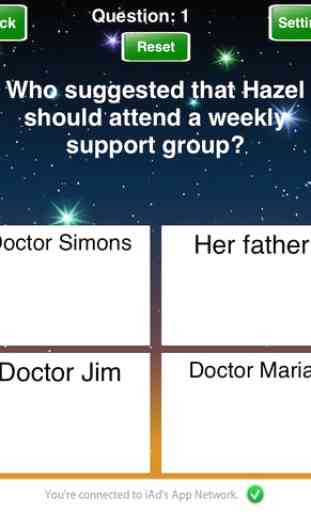 Ultimate Trivia for The Fault in Our Stars 3