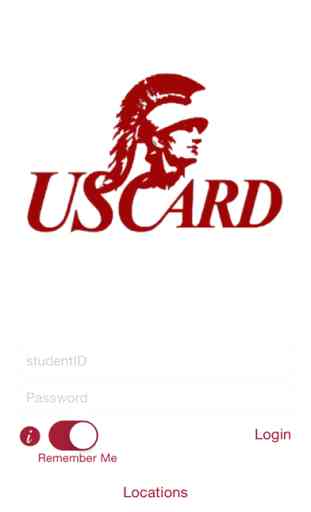 University of Southern California’s USCard app 1