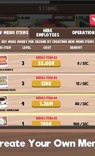 Idle Cafe Tycoon - My Own Clicker Tap Coffee Shop 2