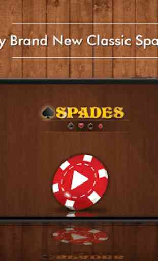 spades free card game - Classic spades ♠️ 4