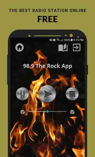 98.9 The Rock App Radio FM USA Free Online 1