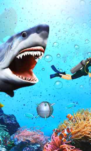 Angry Shark Attack - Wild Shark Game 2019 2