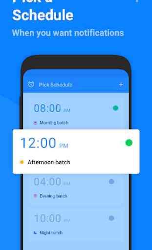 Daywise: Schedule Notifications. Be calm & focused 3