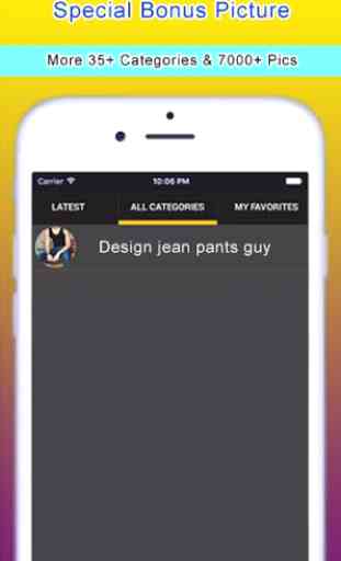 Design jean pants guy 2