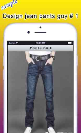 Design jean pants guy 3