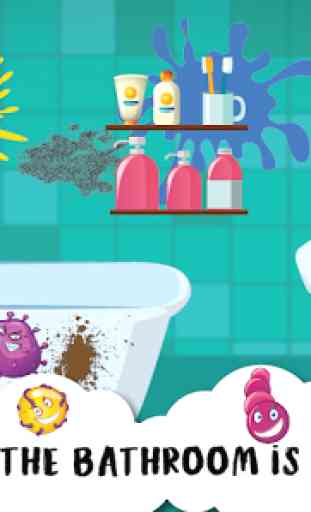 Girl Cleaning Games: Baby House Cleanup 1