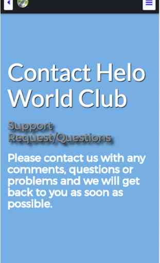 Helo World Club 2