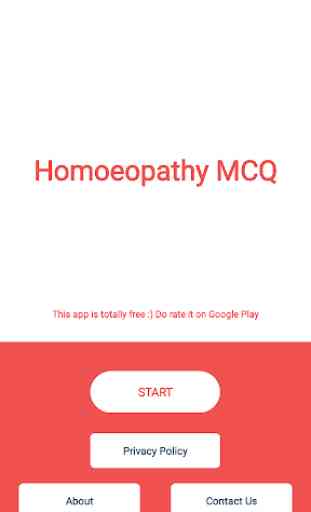 Homoeopathy MCQ - Quiz App For Exam Preparation 1