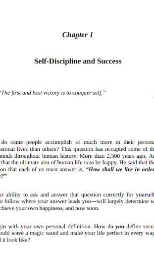 No Excuses! The Power of Self-Discipline 2