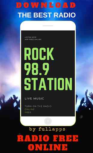 Rock 98.9 ONLINE FREE APP RADIO 1