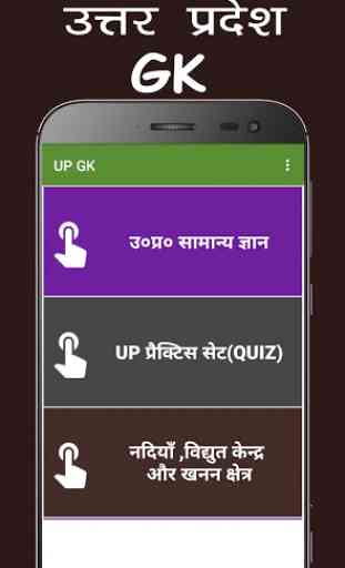 Uttar Pradesh GK In Hindi - Details,Quiz,OneLiner 1