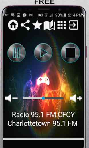 CA Radio 95.1 FM CFCY Charlottetown 95.1 FM App Ra 1