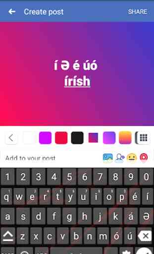 Irish English Keyboard : Infra Keyboard 2