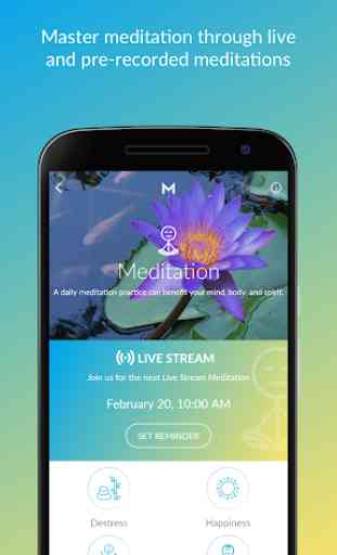 Masters of Mindfulness: A Holistic Mindfulness App 2