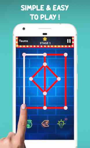 ONE LINE GLOW - Stroke Puzzle Game 2