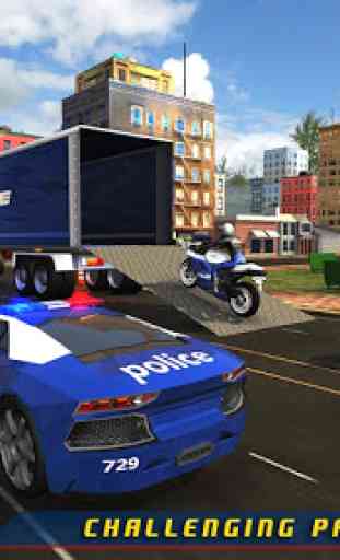 Police Plane Transporter Game 1