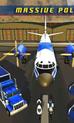 Police Plane Transporter Game 4