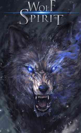 Savage Wolf Live Wallpaper 1