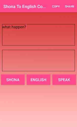 Shona To English Converter or Translator 2