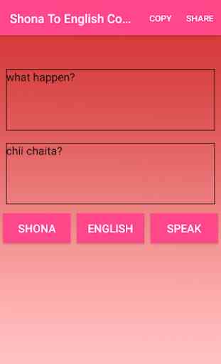 Shona To English Converter or Translator 3