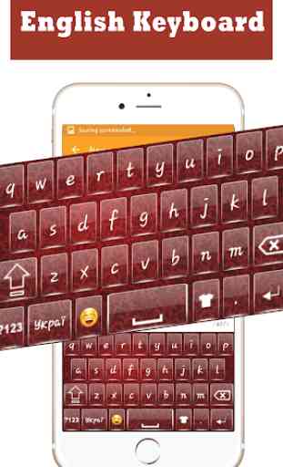 Stylish Ukrainian keyboard: Ukrainian language app 4