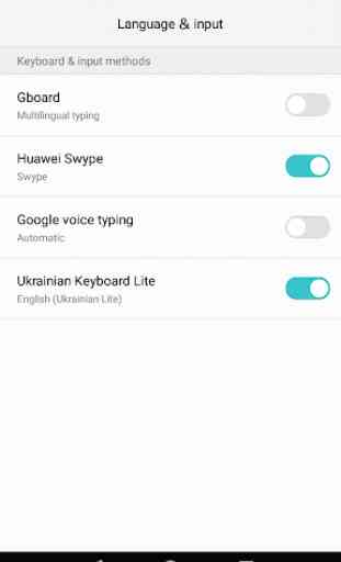 Ukrainian Keyboard Lite 2
