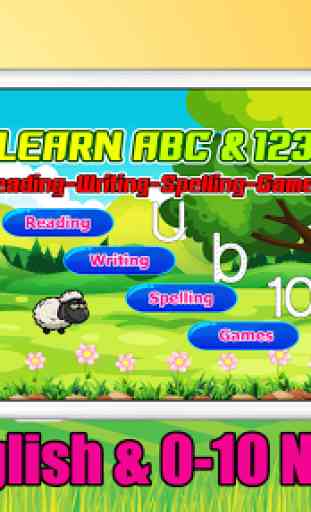 ABC Learning Tracing Phonics Spelling Preschool 1
