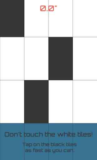Black and White Piano Tiles 2