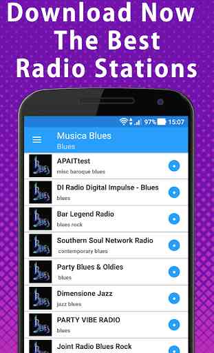 Blues Music Radio App 3