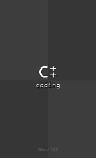 Coding C++ - The offline C++ compiler 1