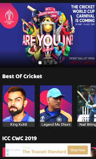 CricDroid - ICC Cricket World Cup 2019 |  IPL 2019 2