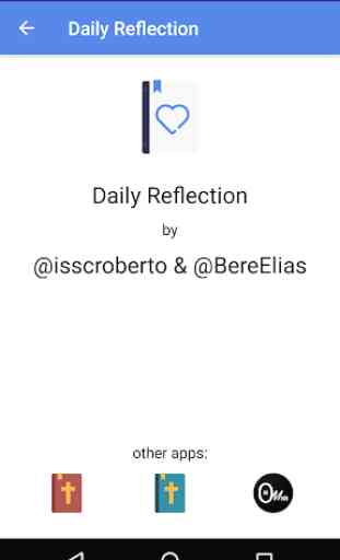 Daily Reflection 4