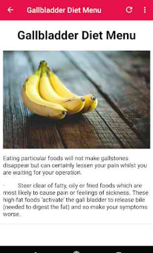 Gallbladder Diet 3