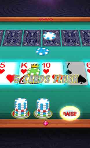 High Card Flush Poker 3