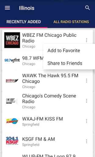 Illinois Radio Stations - USA 2